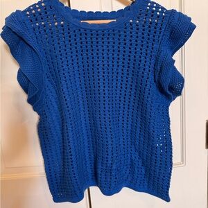 GAP Blue Knit Top